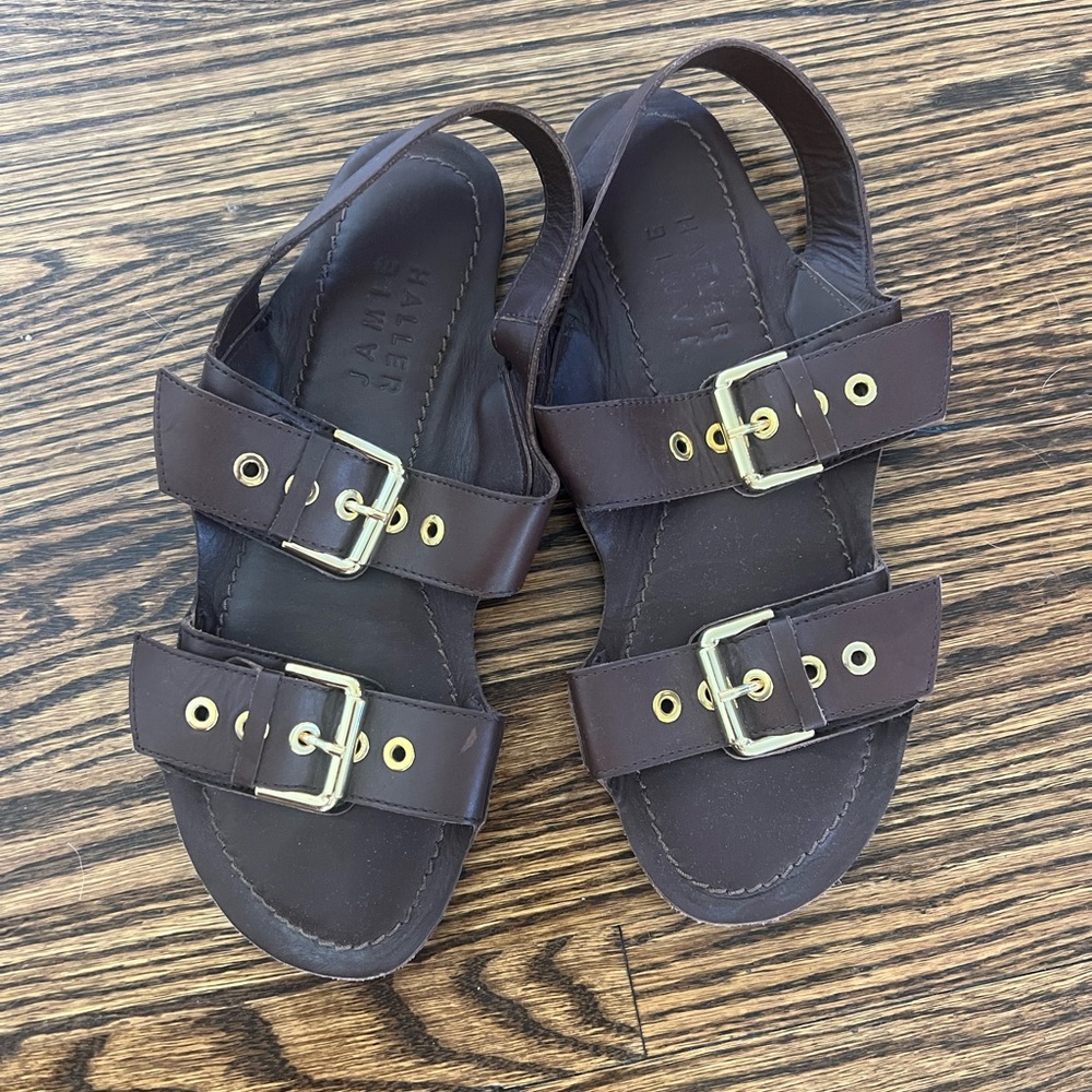 Jamie Haller Double Buckle Sandal